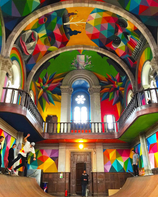 100 Year Old Church Transformed Into A Skatepark