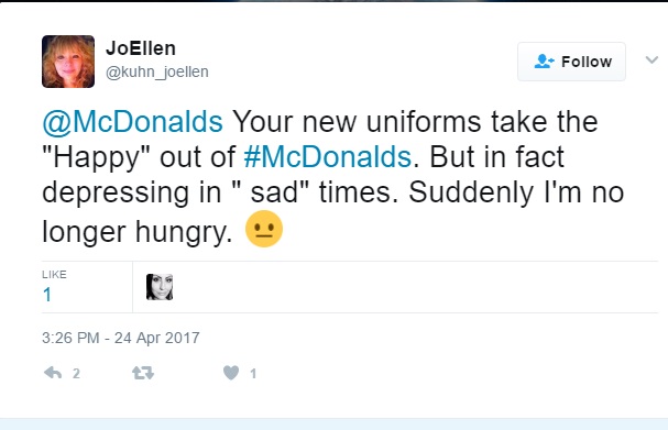 Twitter Users Have a Field Day With The New McDonalds Uniforms
