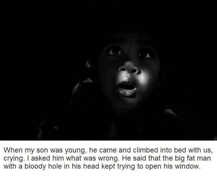 11 Creepy Stories Kids Have Told Their Parents 