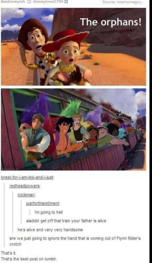 Incredible discoveries Tumblr users found with Disney movies