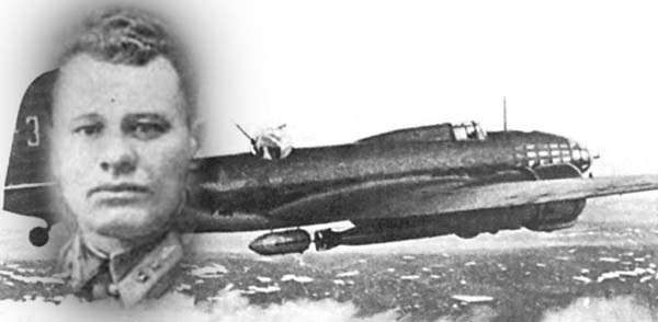 Ivan Chisov: To avoid German fighters, Lieutenant Ivan Chisov jumped from his damaged Ilyushin Il-4 bomber at an altitude of about 22,000 feet. He meant to use his parachute, but passed out. At 120-150 mph, he hit the edge of a snowy ravine. He injured and spine and broke his pelvis.