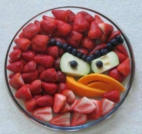 Watch mana so get a plate d fruits to Diego lol m chord d the seeing the angry bird d fruits ji