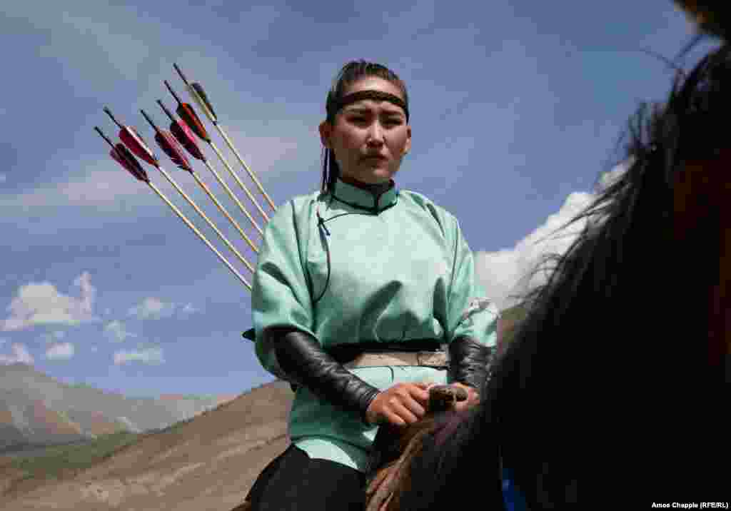 mongolian nomad woman