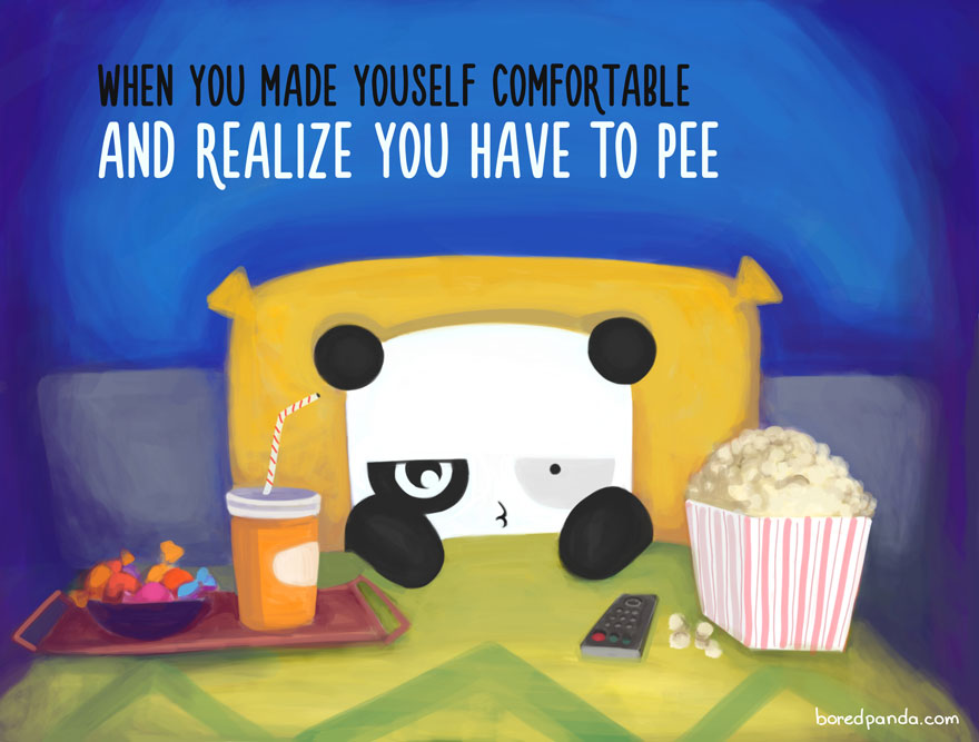things that are annoying - When You Made Youself Comfortable And Realize You Have To Pee boredpanda.com