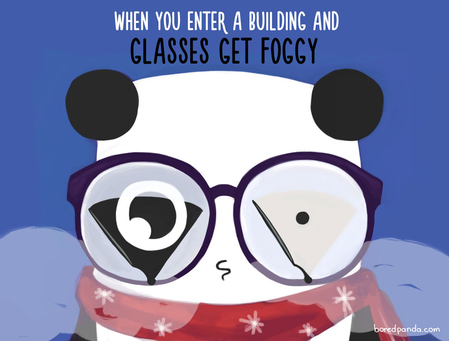 annoying cute things - When You Enter A Building And Classes Get Foggy boredpanda.com