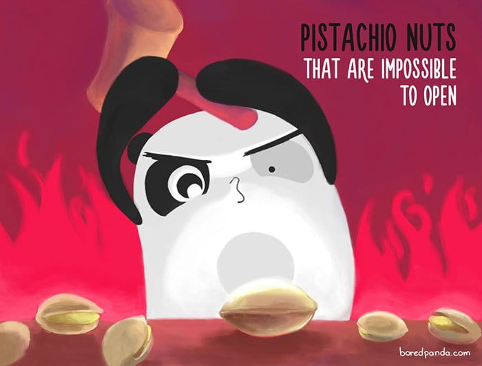 Pistachio Nuts That Are Impossible To Open boredpanda.com