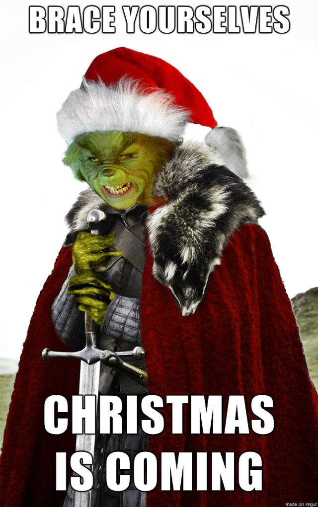 funny christmas memes - Brace Yourselves Christmas Is Coming