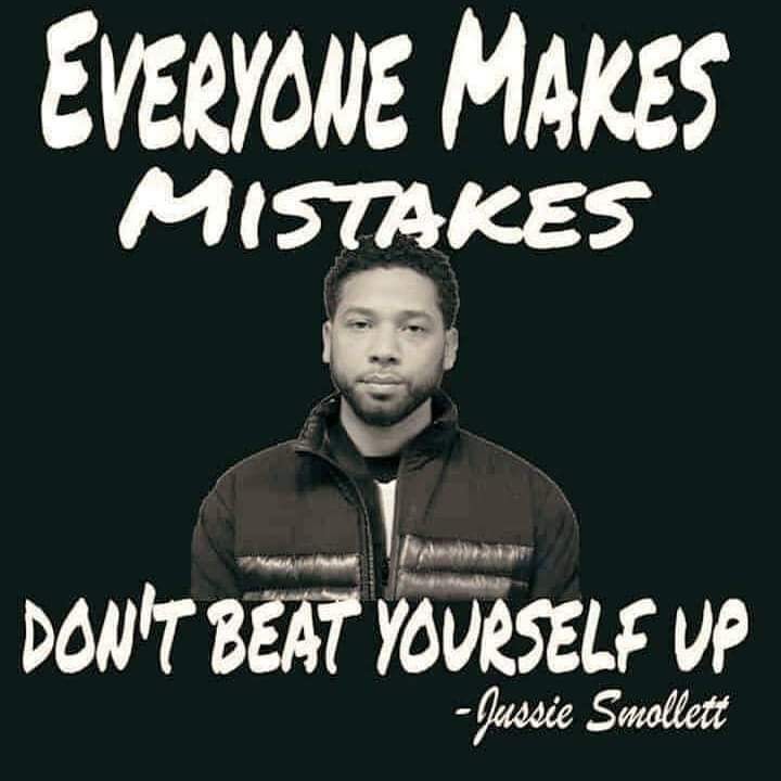album cover - Everyone Makes Mistakes Don'T Beat Yourself Up Jussie Smollett