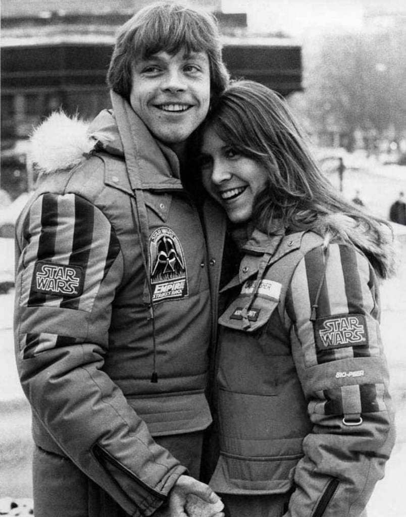 mark hamill and carrie fisher