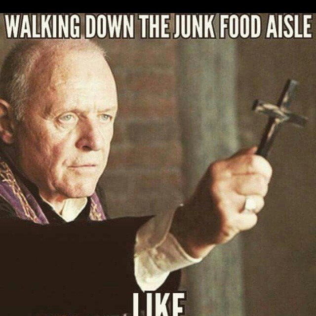 junk food meme - Walking Down The Junk Food Aisle