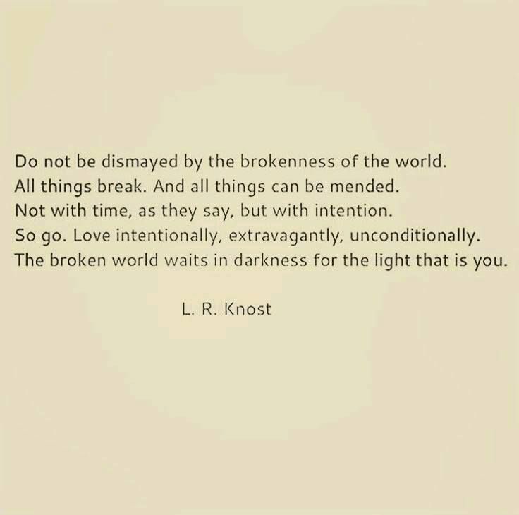 L. R Knost Quote