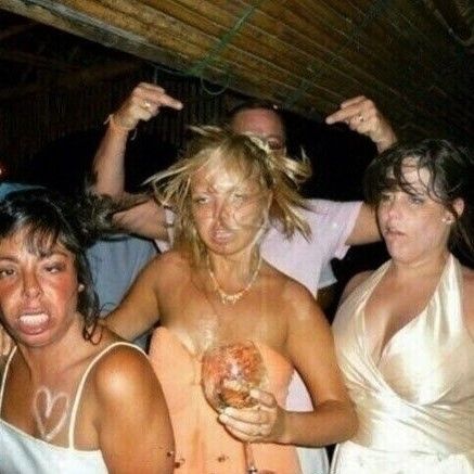 funny drunk wedding