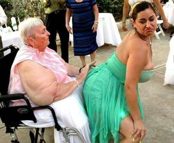 grandma lap dance