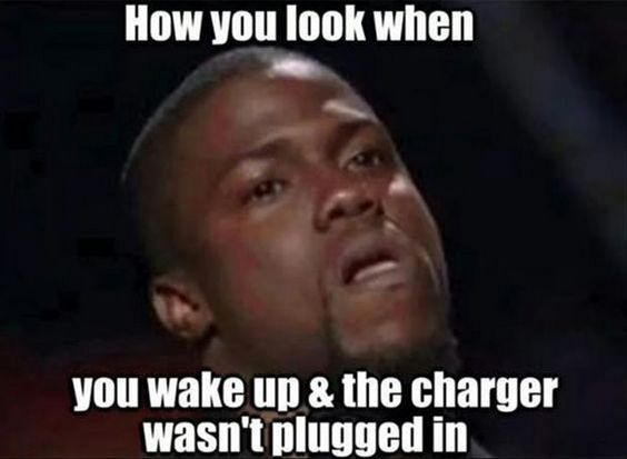 santa pod raceway - How you look when you wake up & the charger wasn't plugged in