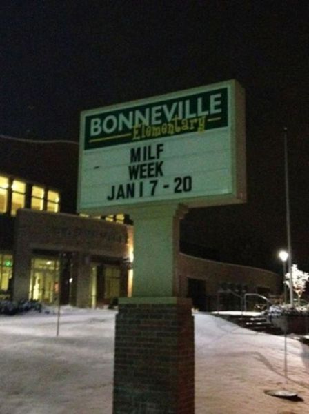 street sign - Bonneville Elementary Milf Jani 7 20 Week