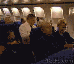 kids on a plane gif - 4 GIFs.com