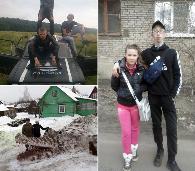 Crazy Ordinary Pictures from Russian Social Networks