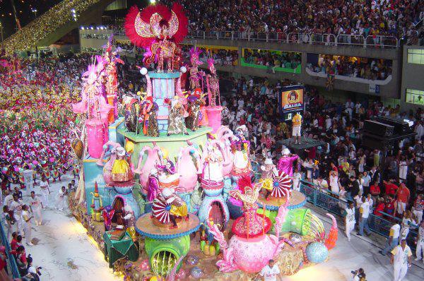 Rio Carnaval
The Carnaval in Rio de Janeiro is the largest carnival in the world and takes place before Lent. Over 2 million people a day fill the streets to partake in the festival events and parades. Music, drinks, and traditional foods are consumed by the thousands as festival goers samba their way through the city streets.