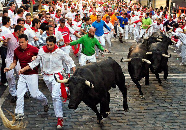 Most widely known for it’s ‘running of the bulls’ tradition, San Fermin is one of the oldest celebrated festivals to date. First documented in the 14th century, San Fermin was moved to Pamplona, Spain in 1591 where it has remained ever since. Over a million people assemble in Pamplona between July 6 and July 14 to participate in the festival.