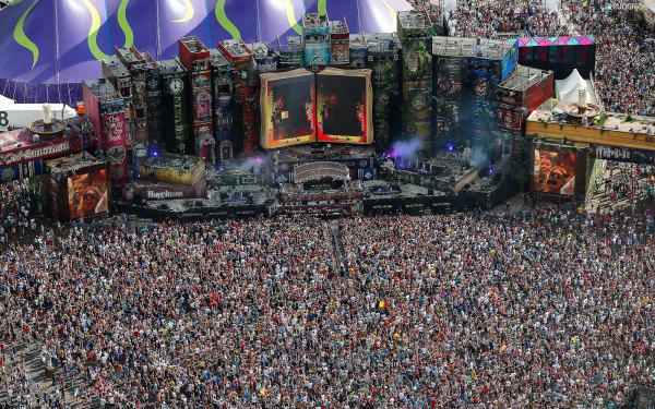 Arguably the biggest electronic music festival in the world, Tomorrowland attracts close to 200,000 people a day over its July weekend in Boom, Belgium. Tomorrowland has continued to grow in size over the years, venturing to the U.S. and Brazil as TomorrowWorld.