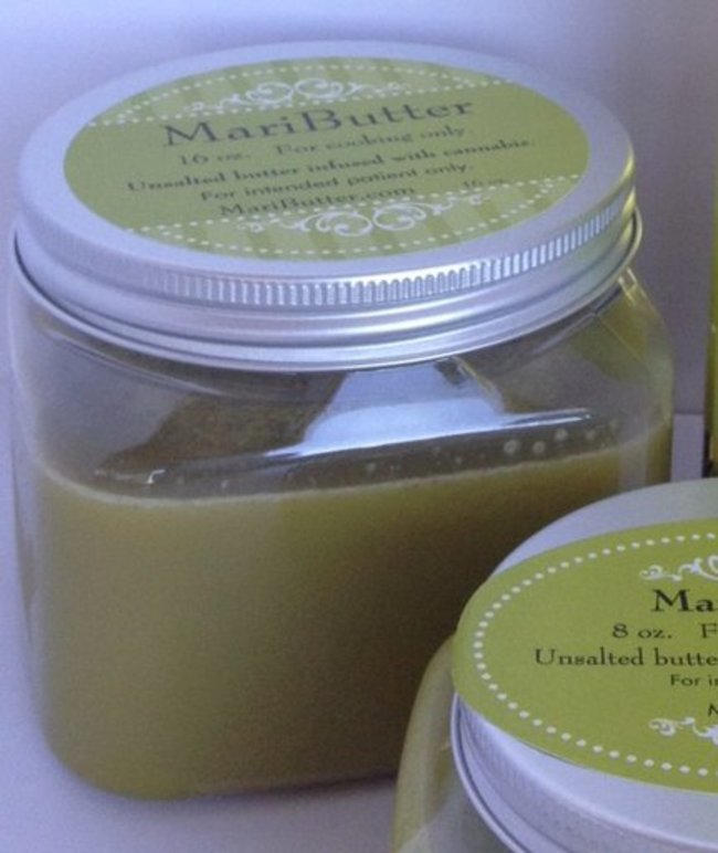 And for those who would rather cook with their cannabis, there's marijuana butter.