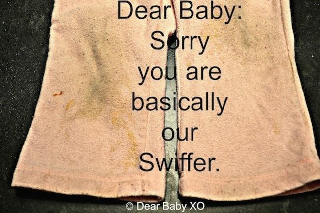 Mom Writes Hilarious Apology Notes to Her Baby