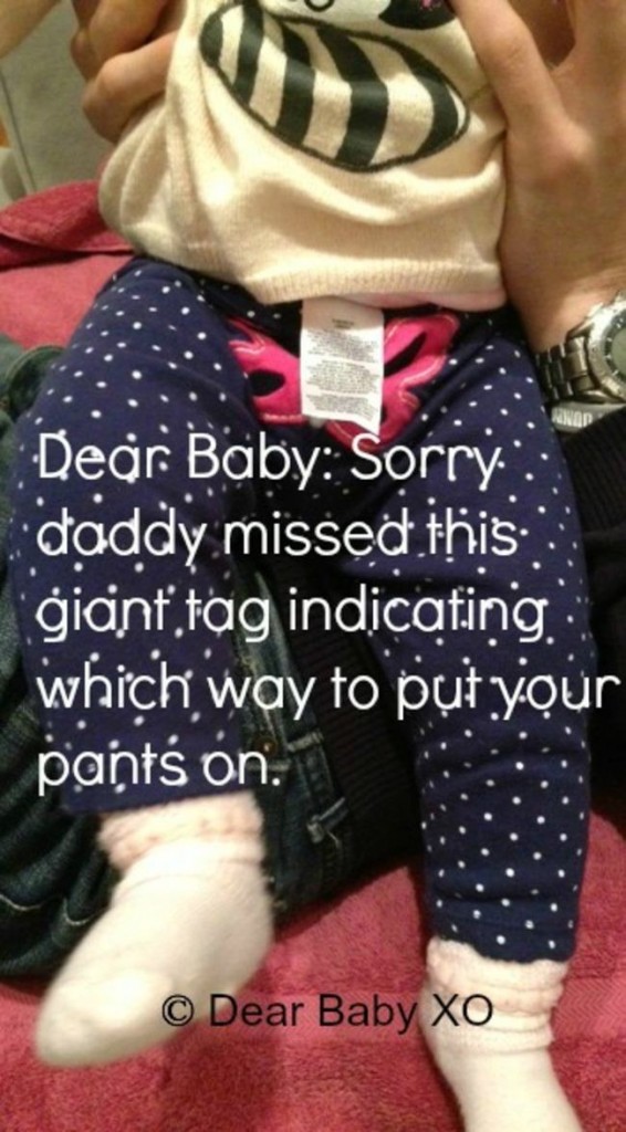 Mom Writes Hilarious Apology Notes to Her Baby