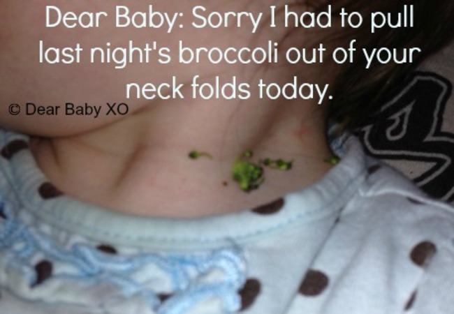 Mom Writes Hilarious Apology Notes to Her Baby