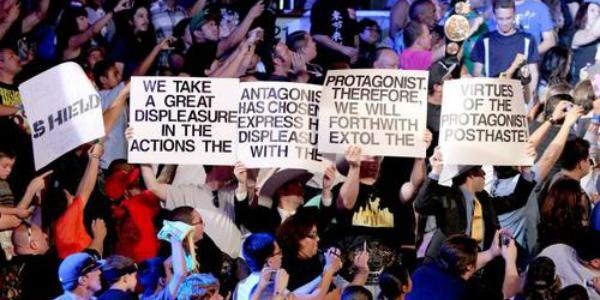17 Wrestling Signs That Should Be Considered Poetry