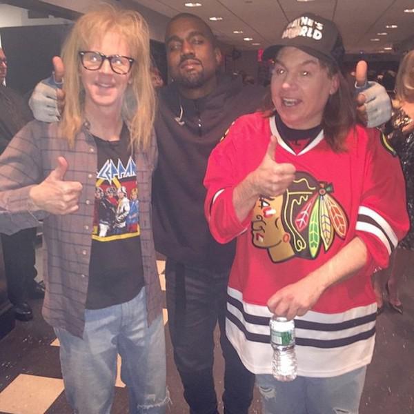 kanye west mike myers