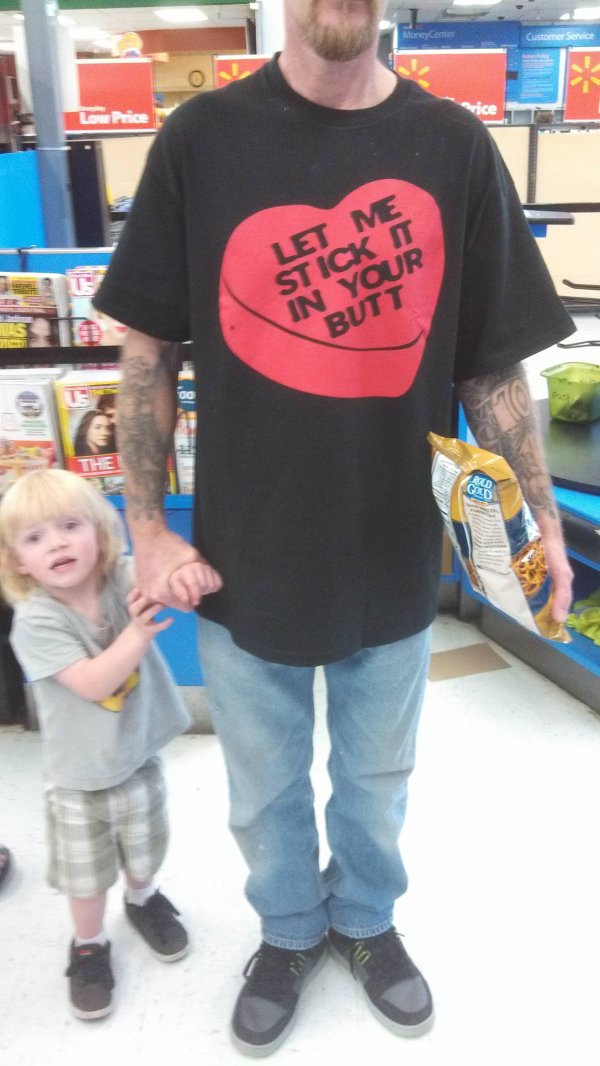 bad parenting at walmart - Customer Service Let Me Stick O In Your Buty