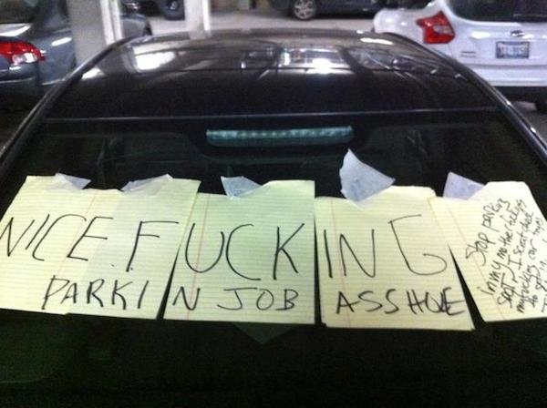 16 People Who Found Out They Park Like A-Holes