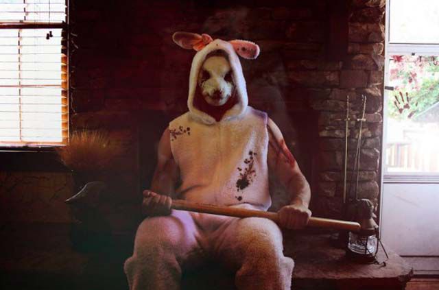 creepy purge bunny costume