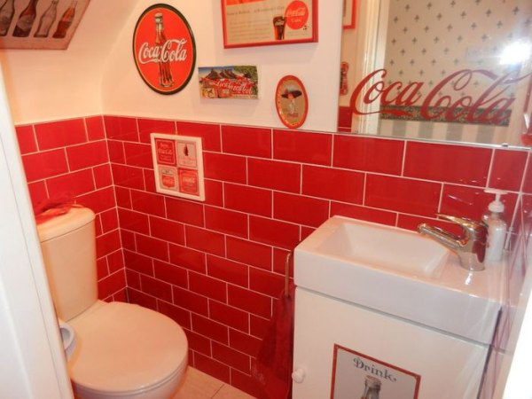 A House Decked From Head To Toe in Coca Cola Memorabilia