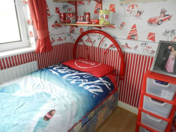 A House Decked From Head To Toe in Coca Cola Memorabilia