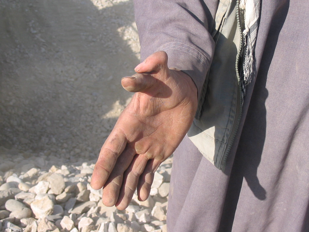 Meet this guy in Afghanistan. He gave us two thumbs up.