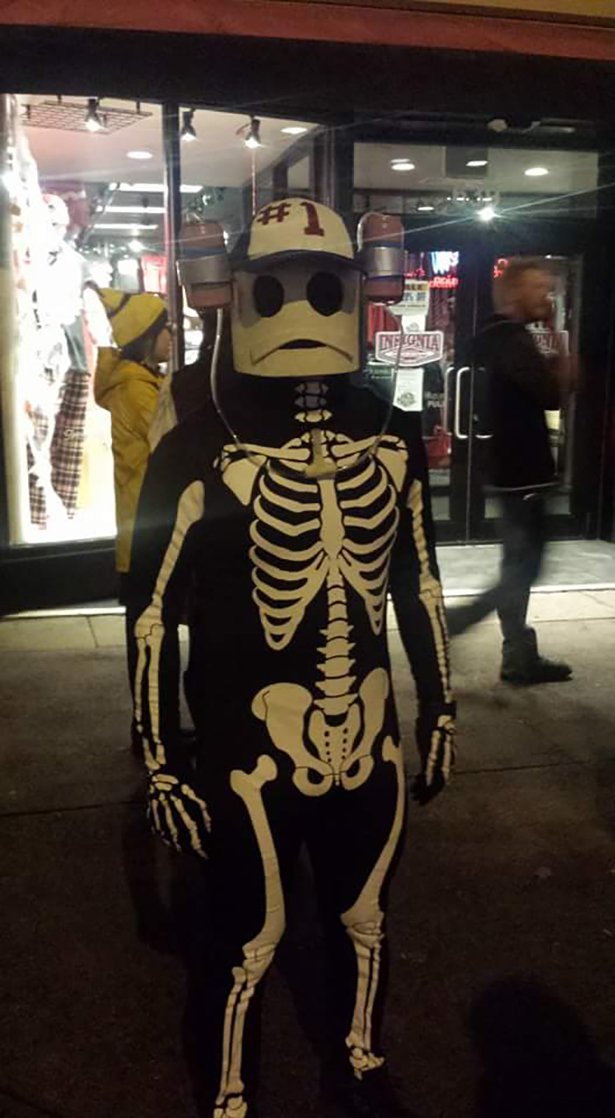 he was number one costume