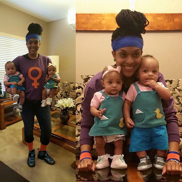 phil and lil rugrats costume - Co