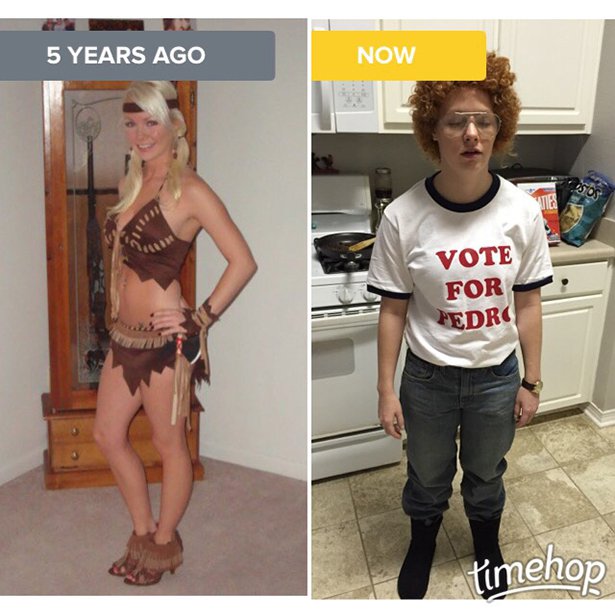 shoulder - 5 Years Ago Now Vote For Pedro timehop