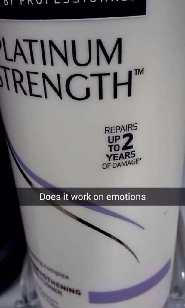 funny snapchats - B1 Prutlu Latinum Strength Tm Repairs Up To 2 Years Of Damage Does it work on emotions Ening