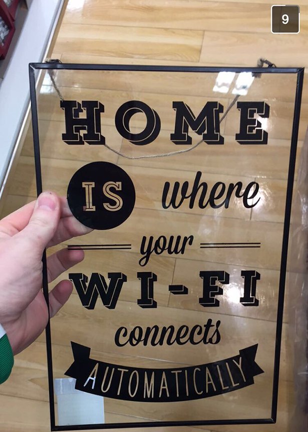 home sweet home funny - Home Is where your WiFi connects Automatically