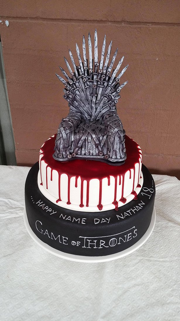 game of thrones torte - Happy Nay Athan 18. Na Name Day N Aac Me Of Thron Rones