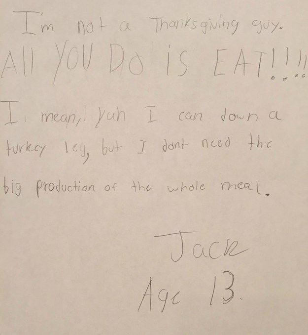 Thanksgiving Explained by Kids