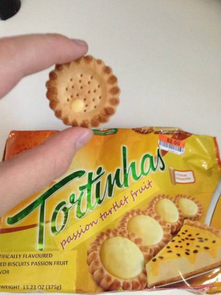 junk food - Yo tinhas passion tartlet fruit Tifically Flavoured Ed Biscuits Passion Fruit Jor Weight 1.23 Oz 3755