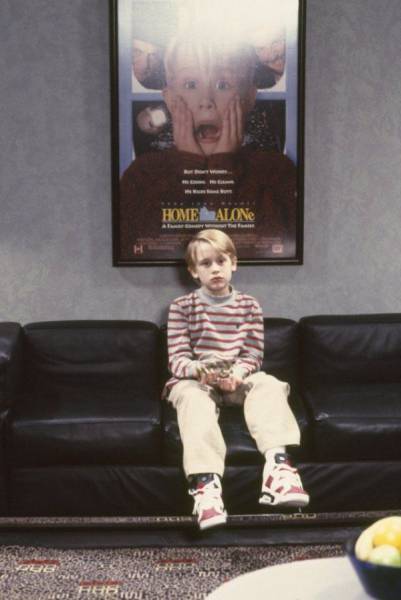 home alone kid sitting on couch - Home Alone