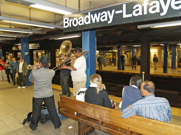 Musicians in the subway actually go through an intense selection process, with many of them having performed in Carnegie Hall prior to the subway stations.