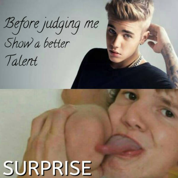 justin bieber people - Before judging me Show a better Talent Surprise