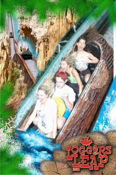 best log flume rides - Toggers 2010
