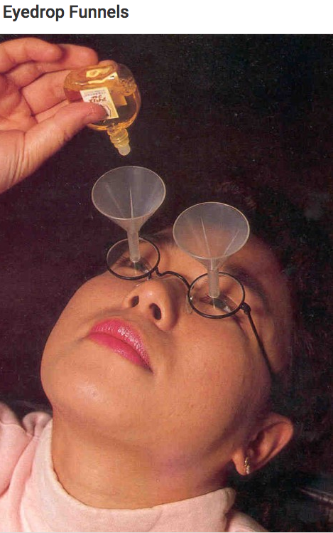 japanese inventions - Eyedrop Funnels