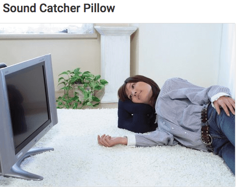 sound catcher pillow - Sound Catcher Pillow